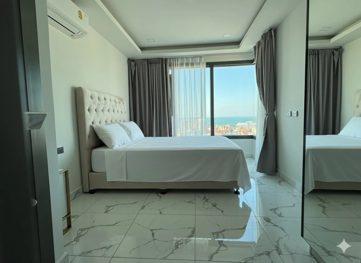 Sea view 2 bedrooms 2 Bathrooms Condo For Rent In Central Pattaya photo 15