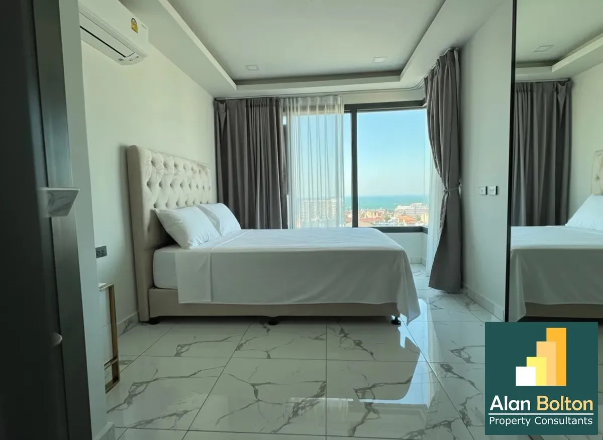Sea view 2 bedrooms 2 Bathrooms Condo For Rent In Central Pattaya photo 9