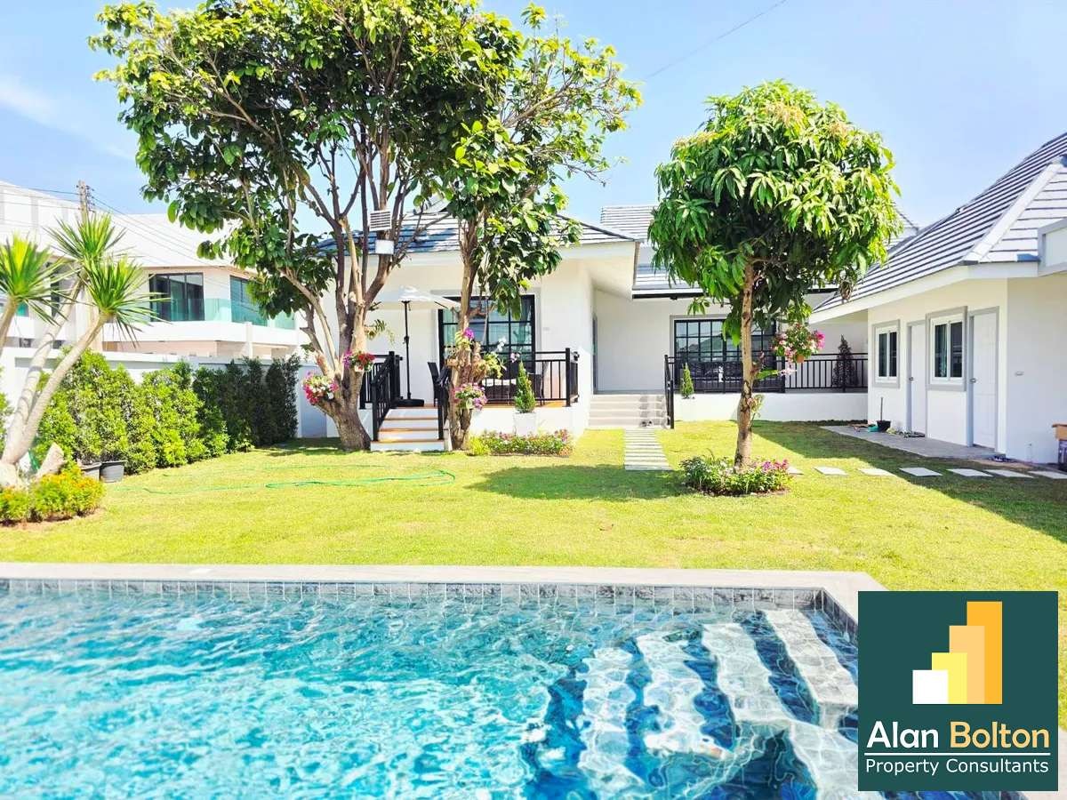 Brand New Pool Villa 5 bedrooms 5 bathrooms in Siam Country Club for Sale photo 2