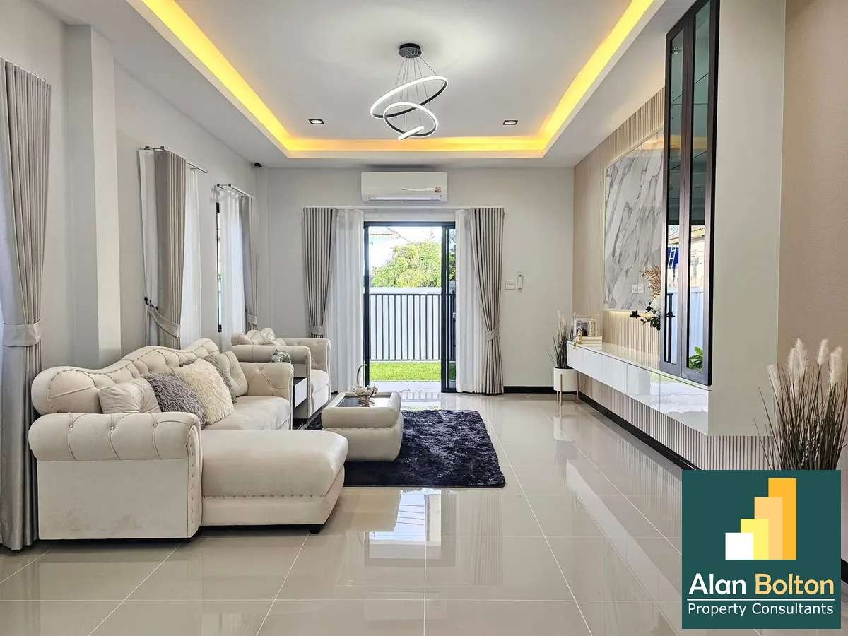 New Single House 3 Bedrooms 2 Bathrooms in Huay yai photo 11