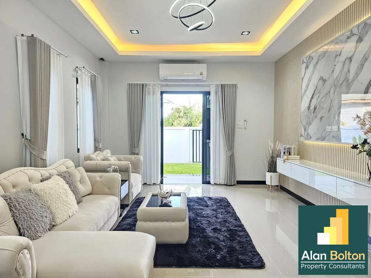 New Single House 3 Bedrooms 2 Bathrooms in Huay yai photo 10