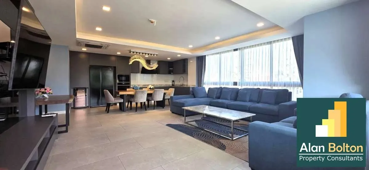 Modern 3-Bedroom Condo at Serenity Residence Jomtien | Pool View