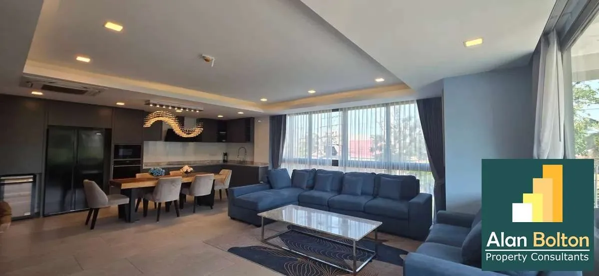 Modern 3-Bedroom Condo at Serenity Residence Jomtien | Pool View photo 7