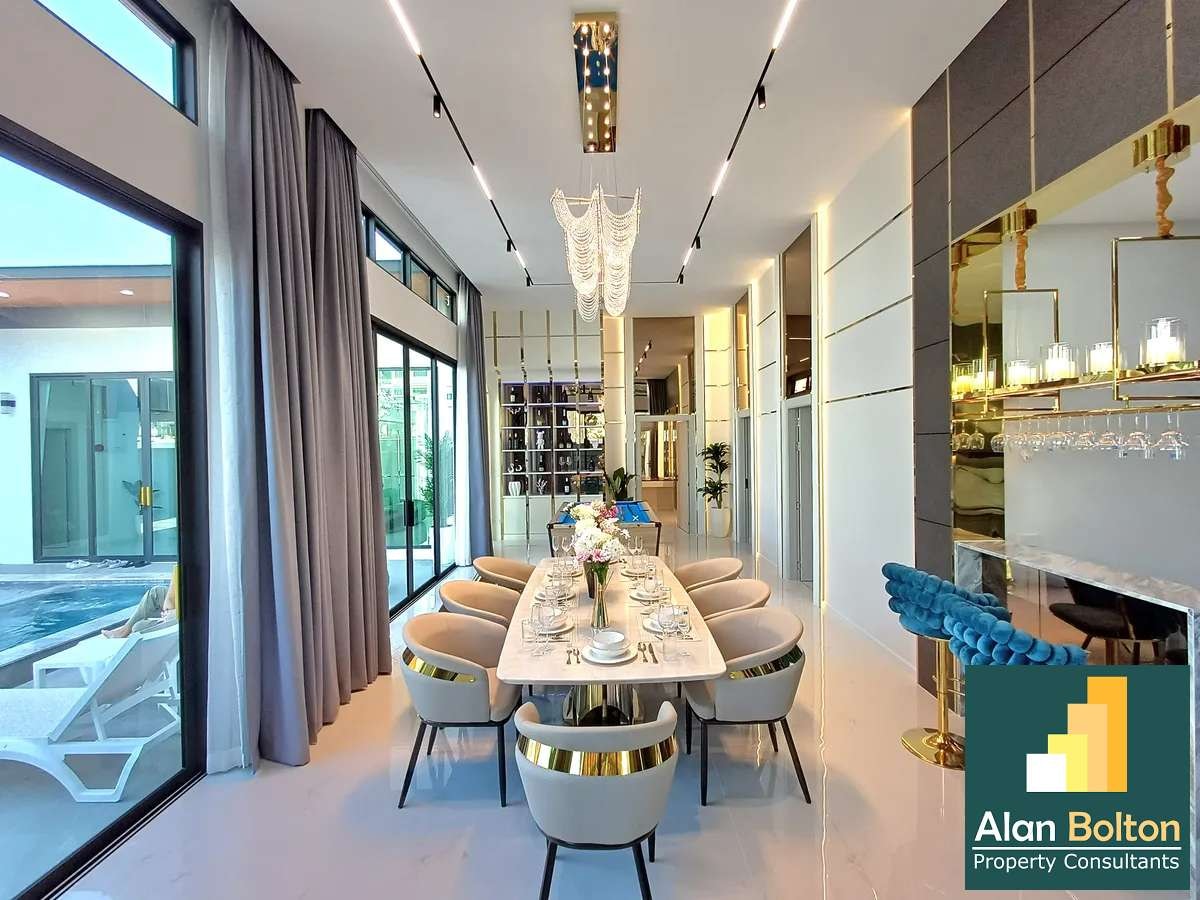Luxury Pool Villa suitable for private use or business 4 bedrooms 5 bathrooms in Jomtien for Sale photo 4