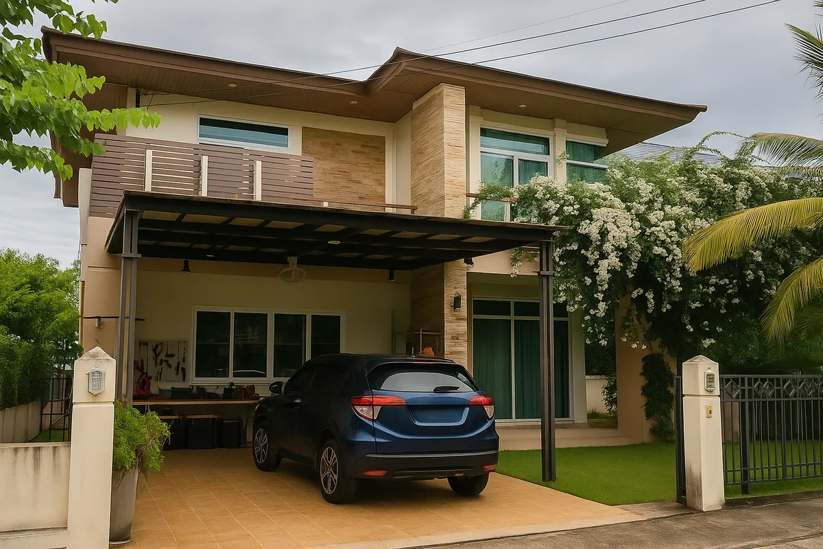 Newly Renovated Four Bedroom Three Bathroom House in Secure East Pattaya Village photo 18