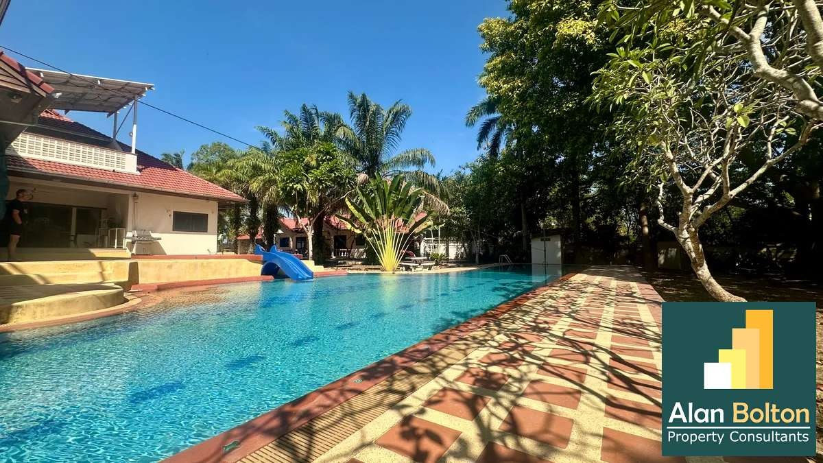 Expansive 3,892 m² Estate with Grand Residence, Guest House & Resort-Style Grounds for sale photo 11