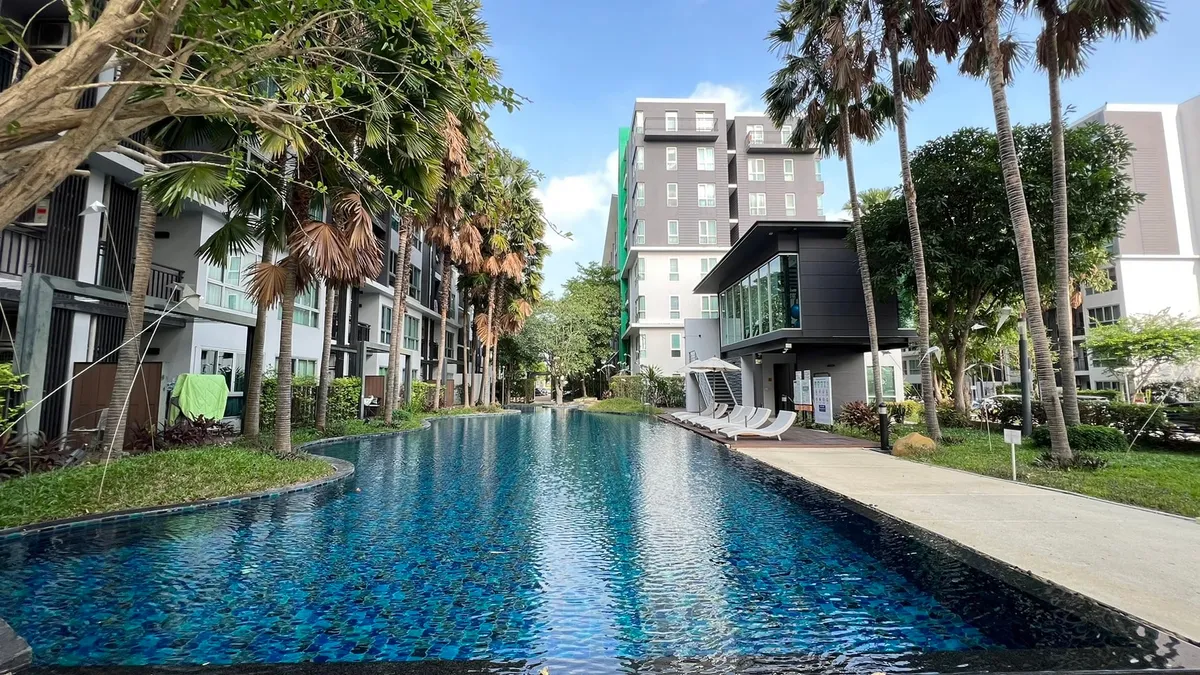Balcony with pool access 1 Bedroom 1 Bathroom in Jomtien photo 31