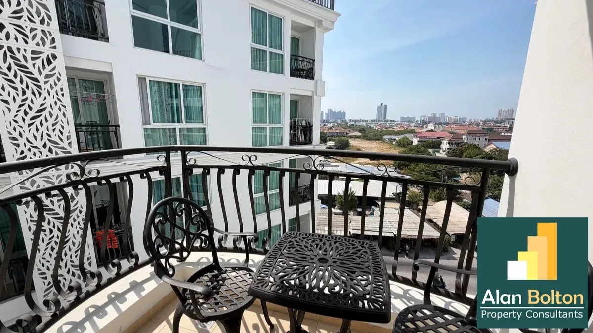 One bedroom condominium for rent in South Pattaya