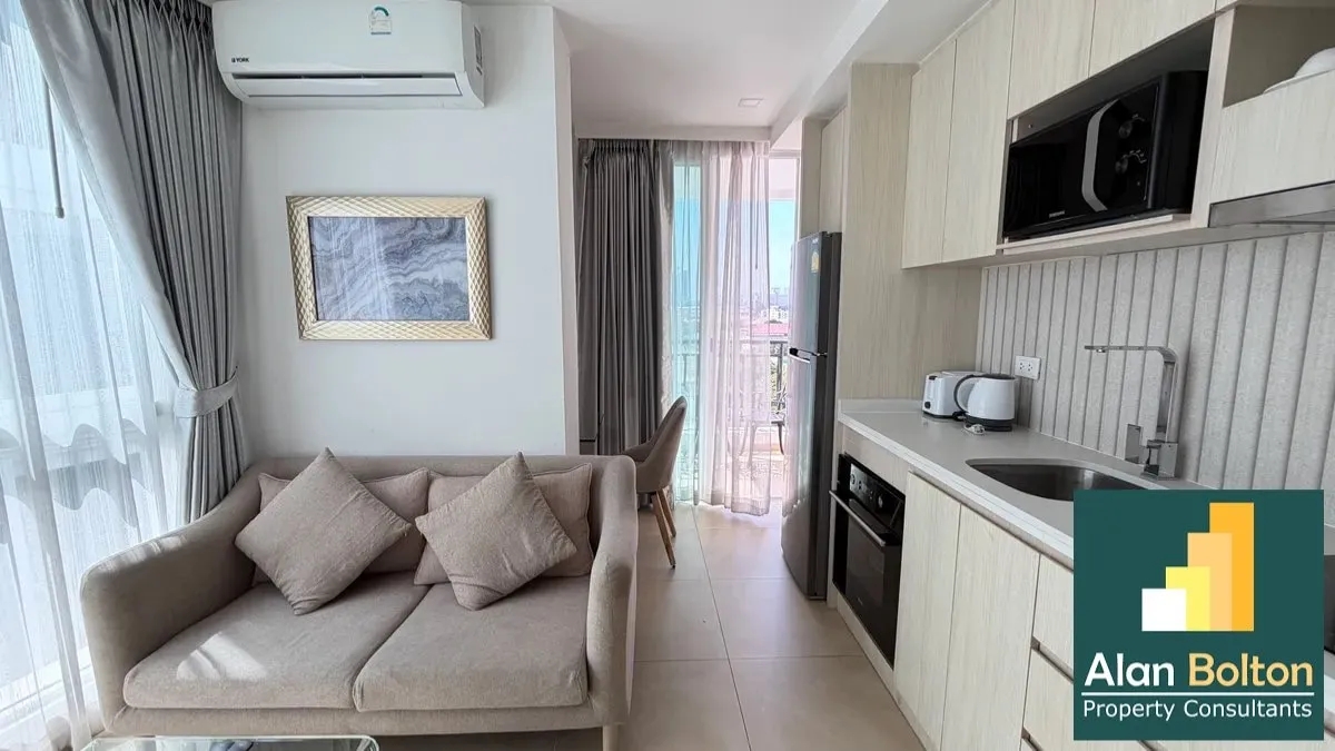 One bedroom condominium for rent in South Pattaya photo 10