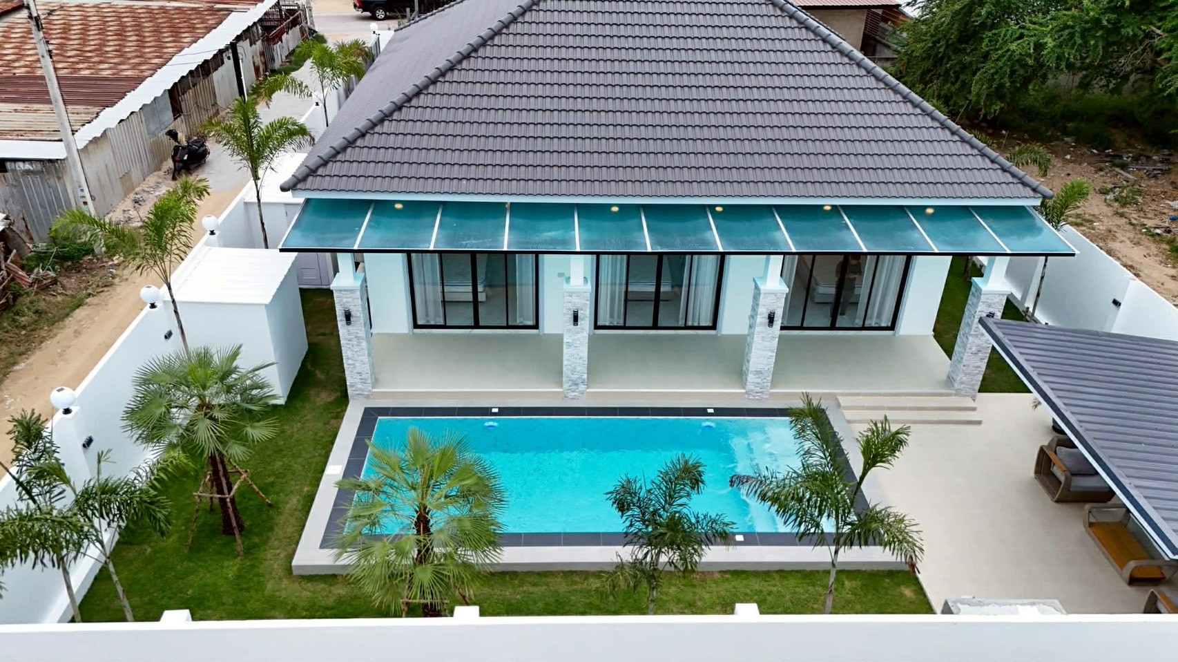 Pool Villa 4 Bedrooms 3 Bathrooms in Bangsaray photo 32