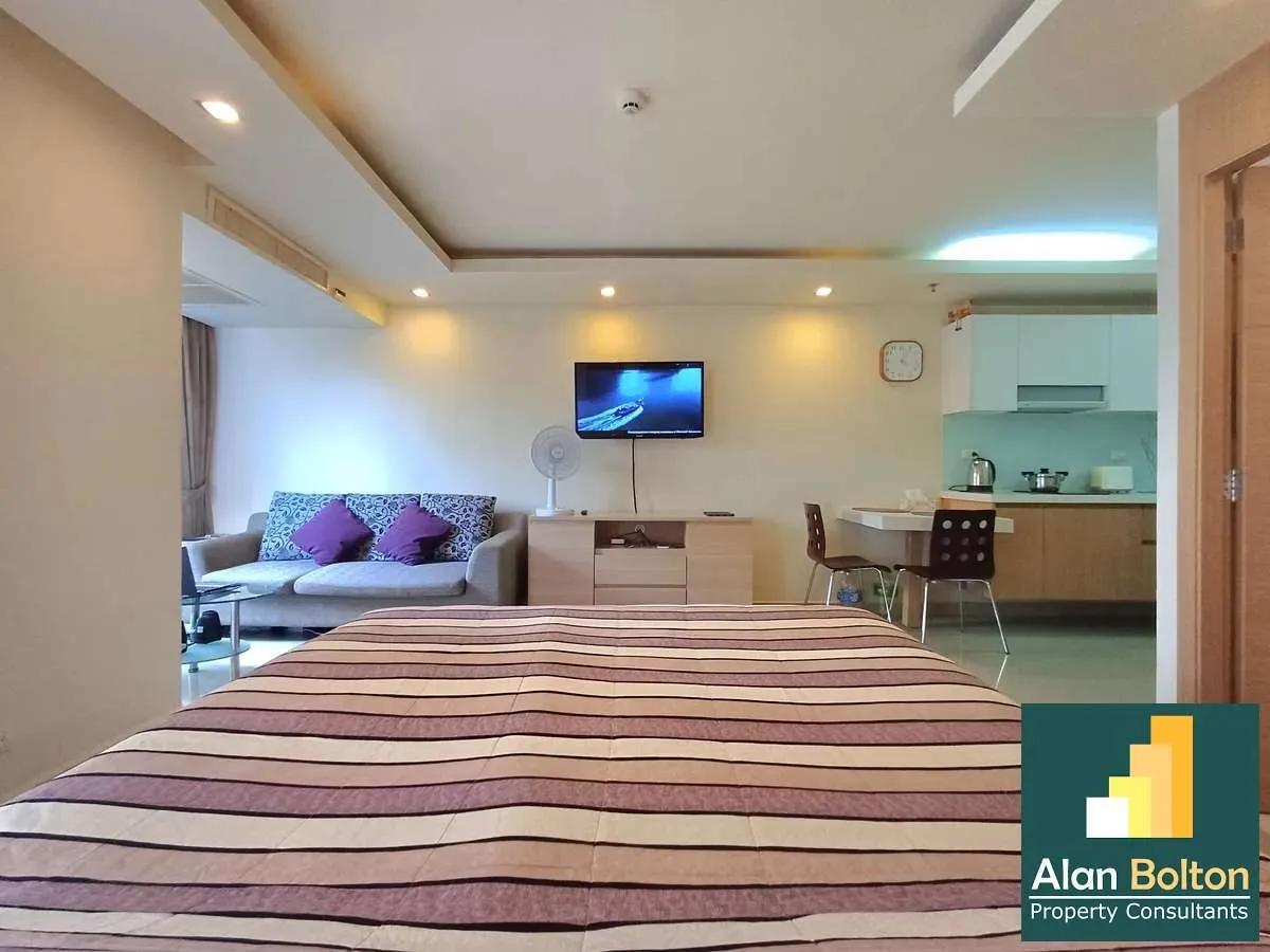Beautiful studio 1 bathroom in City Garden Pattaya for RENT photo 4