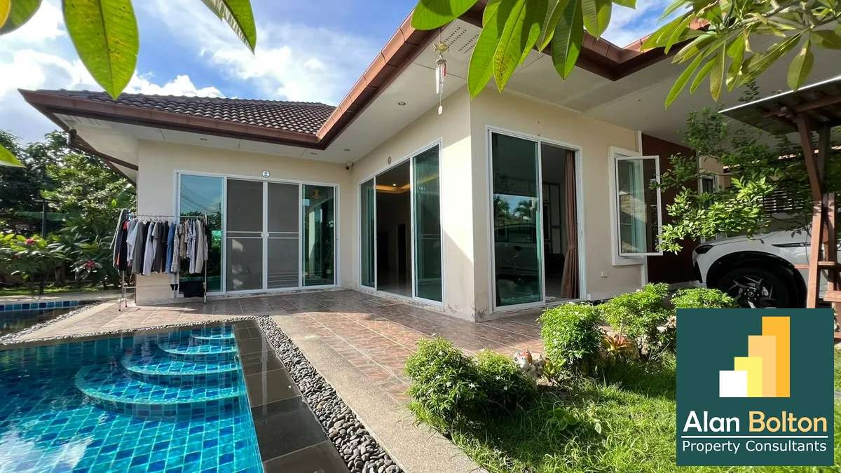 Pool villa for rent 3 Bedrooms 2 Bathrooms in Huay yai photo 9