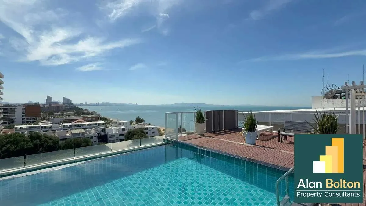 Beachfront Condo Sea view 1 Bedroom 1 Bathroom in Jomtien photo 2
