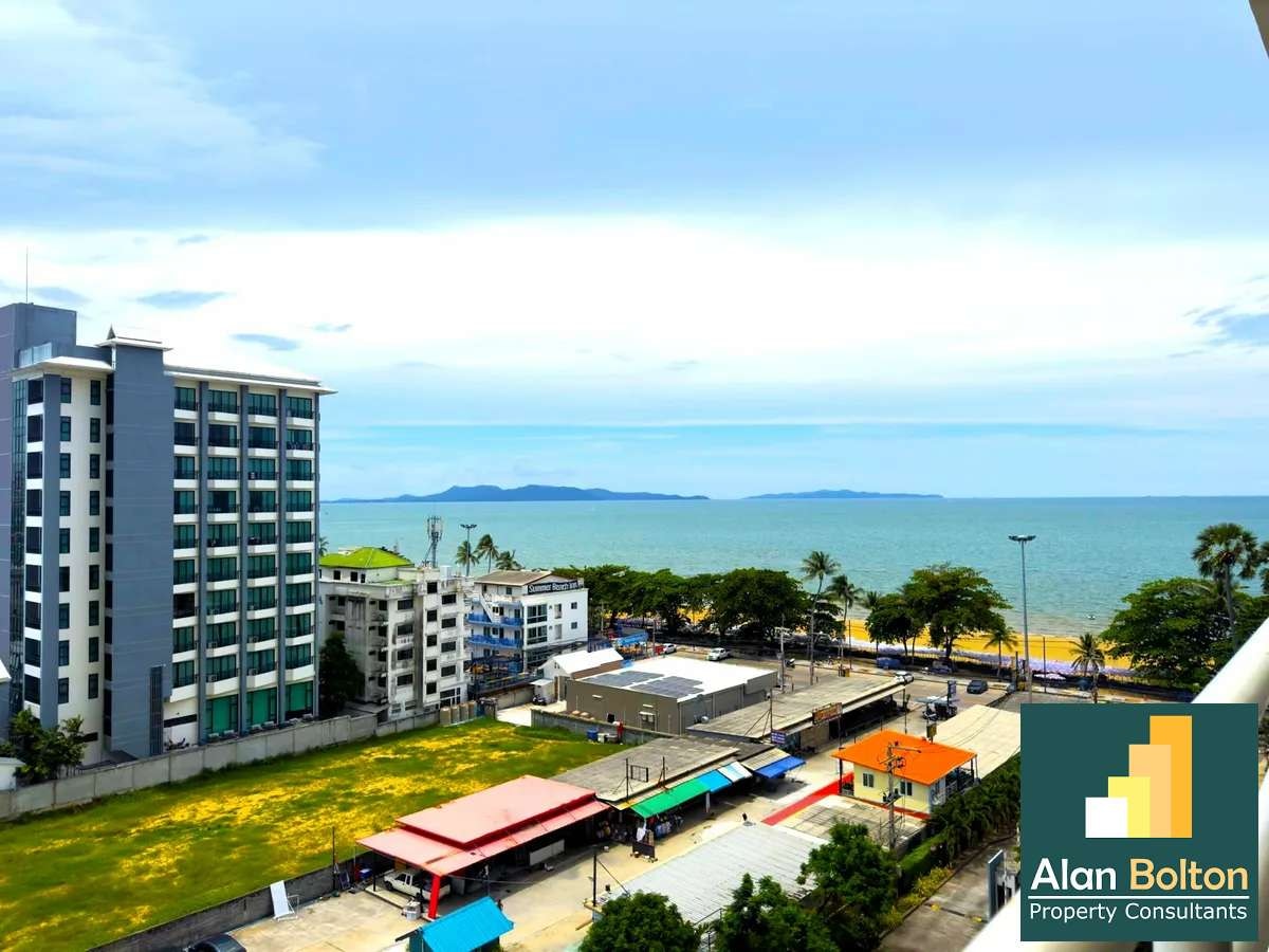 Sea View Studio Condo for Sale and For Rent in Jomtien