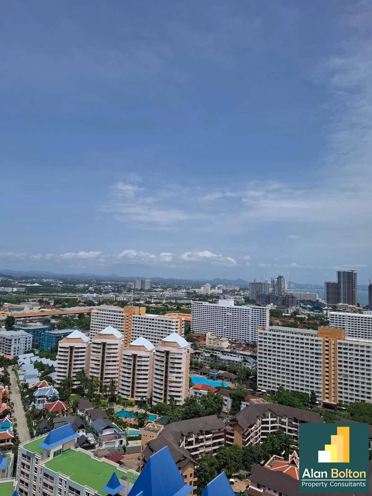 City view 1 Bedroom 1 Bathroom in Jomtien