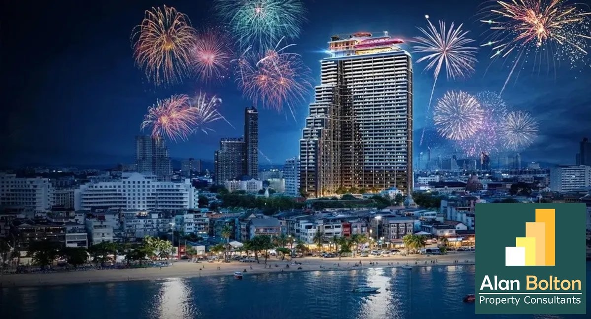 Luxury Ocean View 2 Bed 2 Bath Condo In Central Pattaya