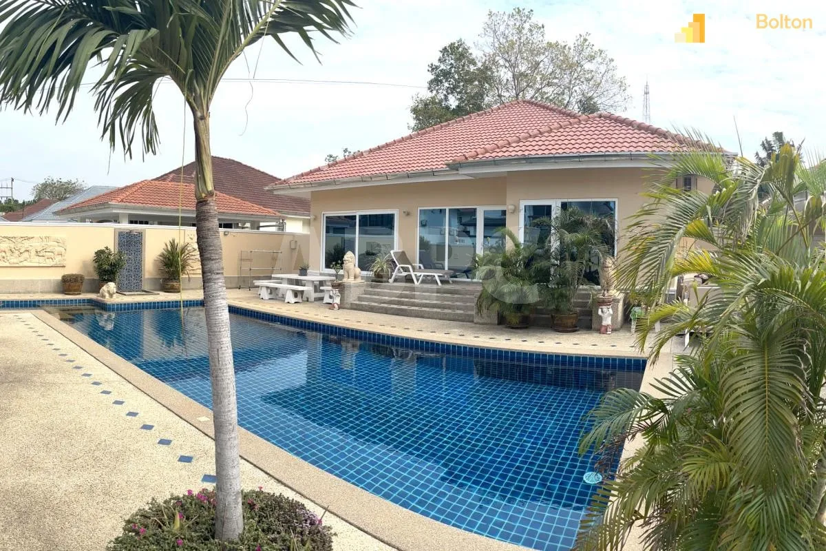 4 Bed Pool Villa For Rent in Jomtien