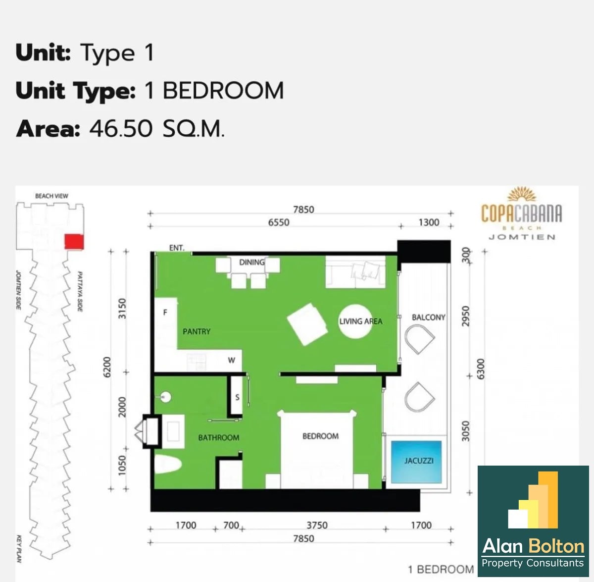 Large Luxury Beachfront Ocean View 1 Bed 1 Bath Condo In Jomtien photo 8