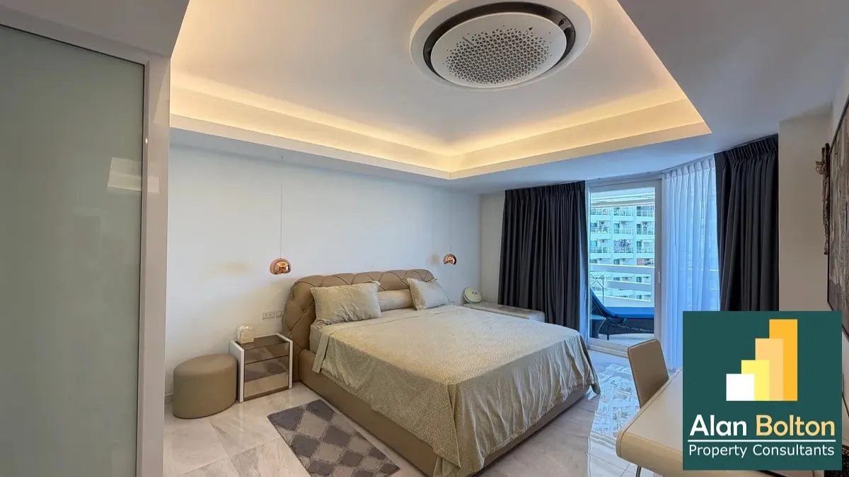 Large Ocean View one Bedroom Condominium do For Rent In Jomtien photo 10