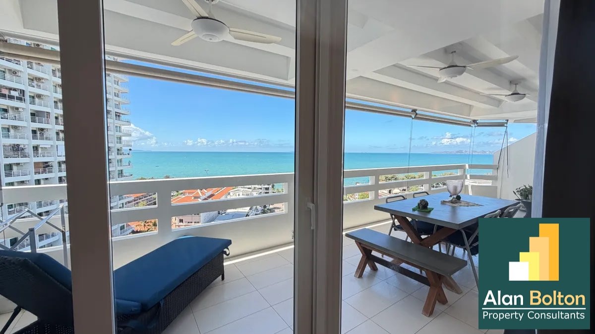 Large Ocean View one Bedroom Condominium do For Rent In Jomtien photo 15