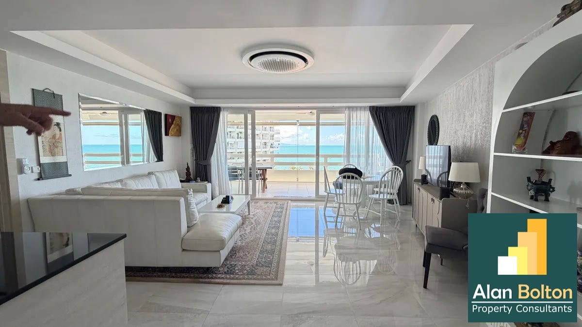 Large Ocean View one Bedroom Condominium do For Rent In Jomtien photo 14