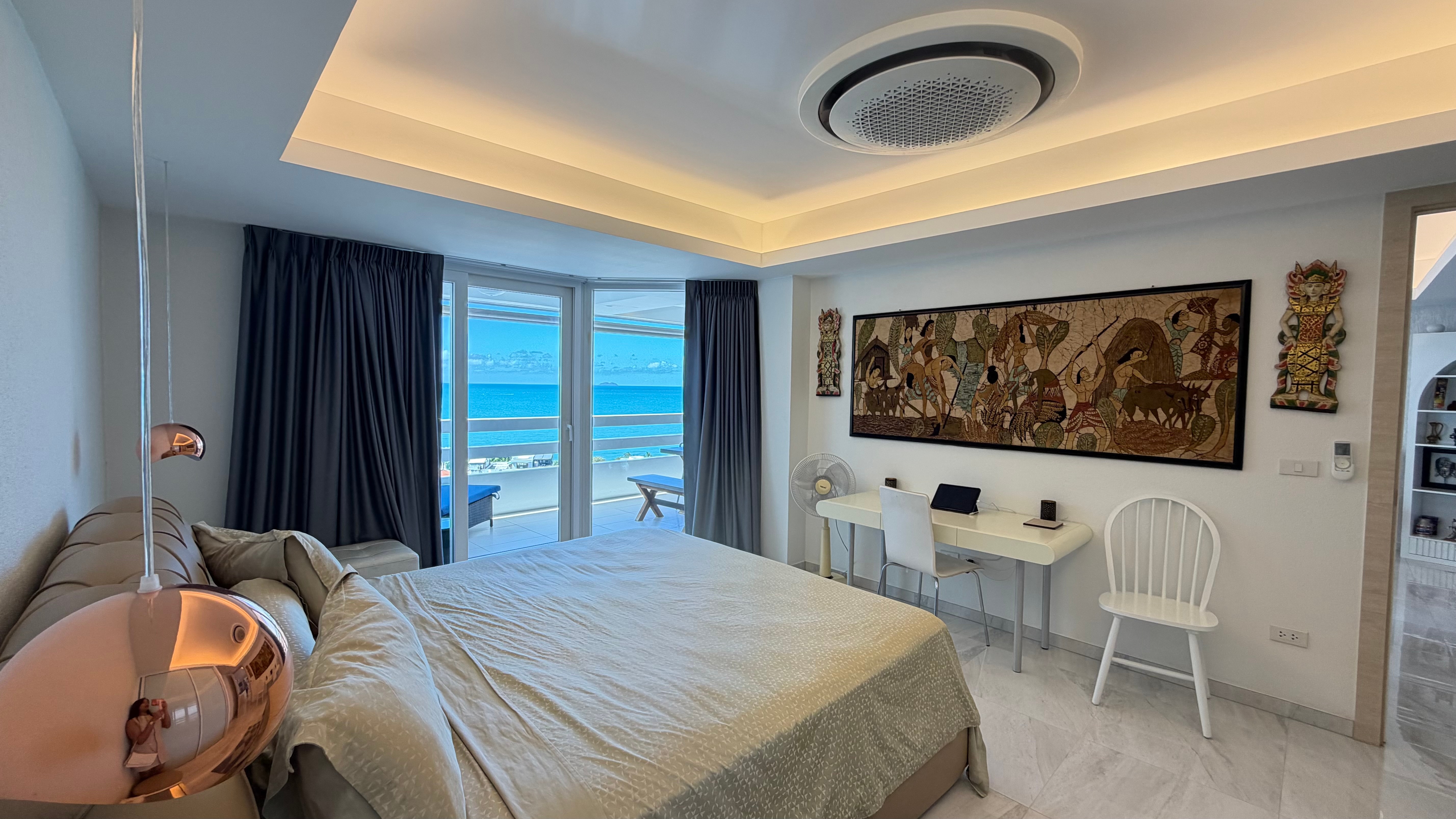 Large Ocean View one Bedroom Condominium do For Rent In Jomtien photo 30