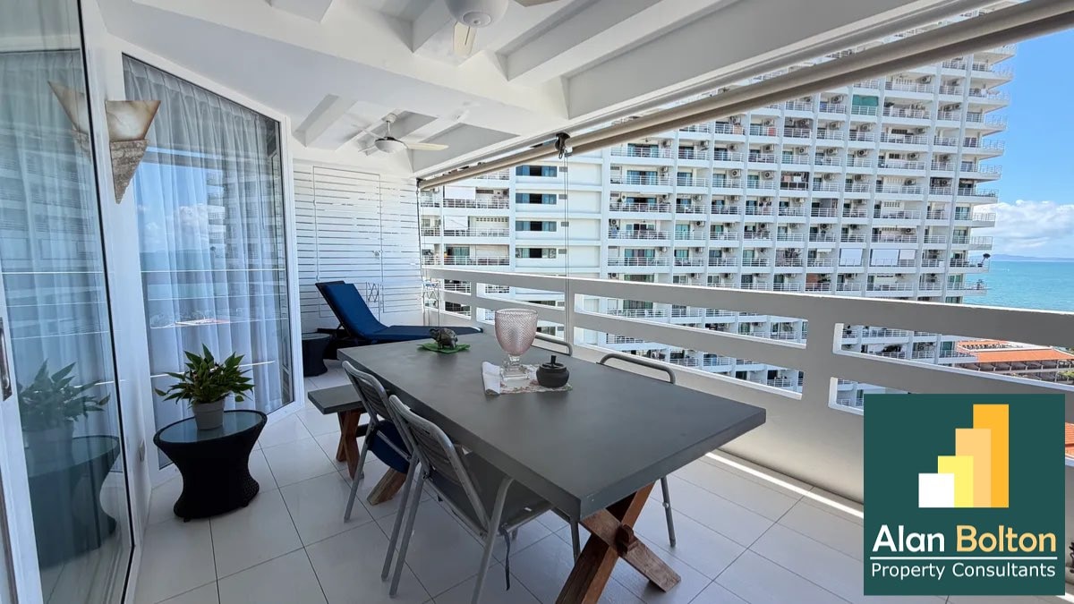 Large Ocean View one Bedroom Condominium do For Rent In Jomtien photo 7