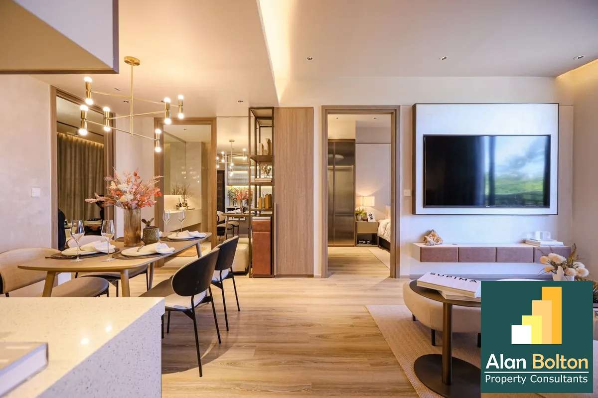 Two Bedroom Two Bathroom Unit in Luxury Jomtien Condo For Sale photo 8