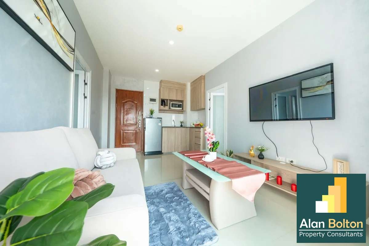 Fully Renovated Partial Ocean View 2 Bed 2 Bath Condo In East Pattaya photo 5