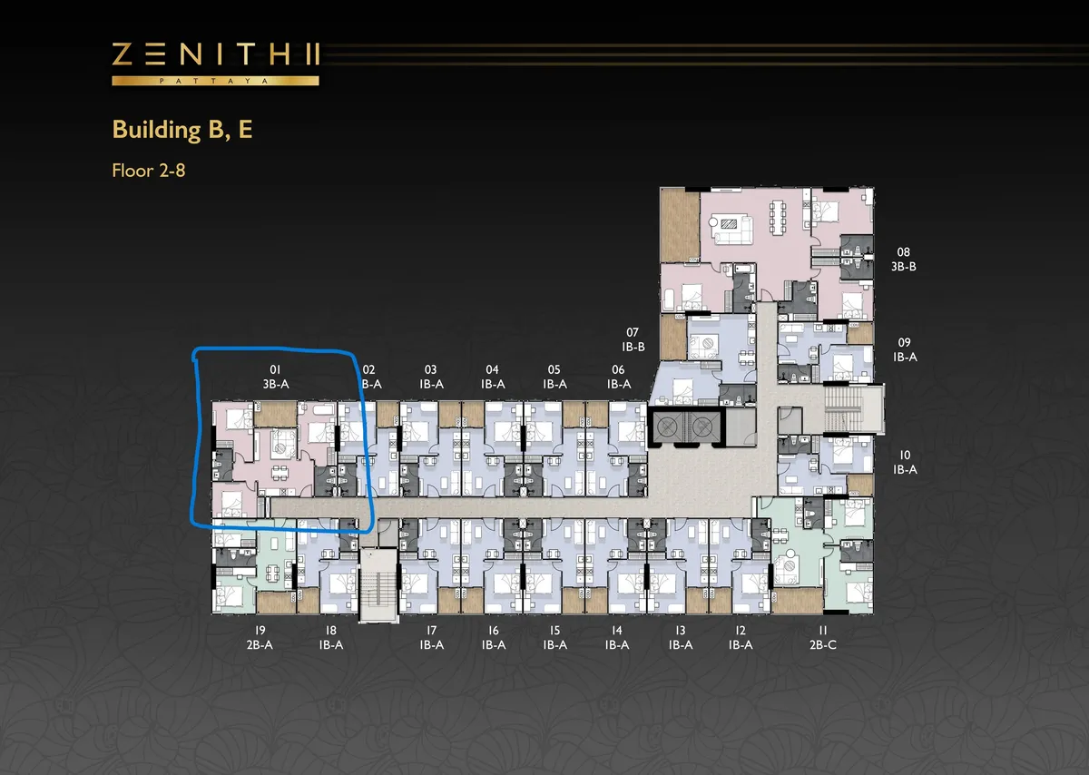 Brand New Off-plan Pool View 3 Bed 2 Bath Condo In South Pattaya photo 22