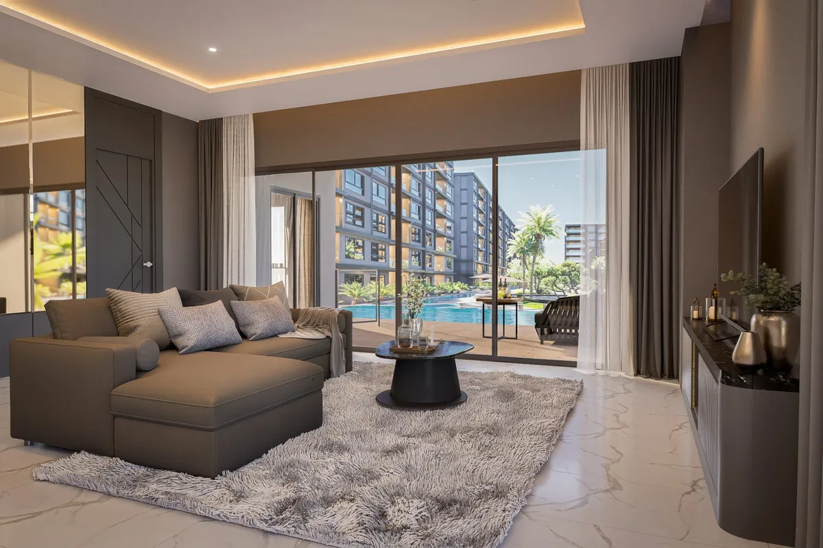 Brand New Off-plan Pool View 3 Bed 2 Bath Condo In South Pattaya photo 30