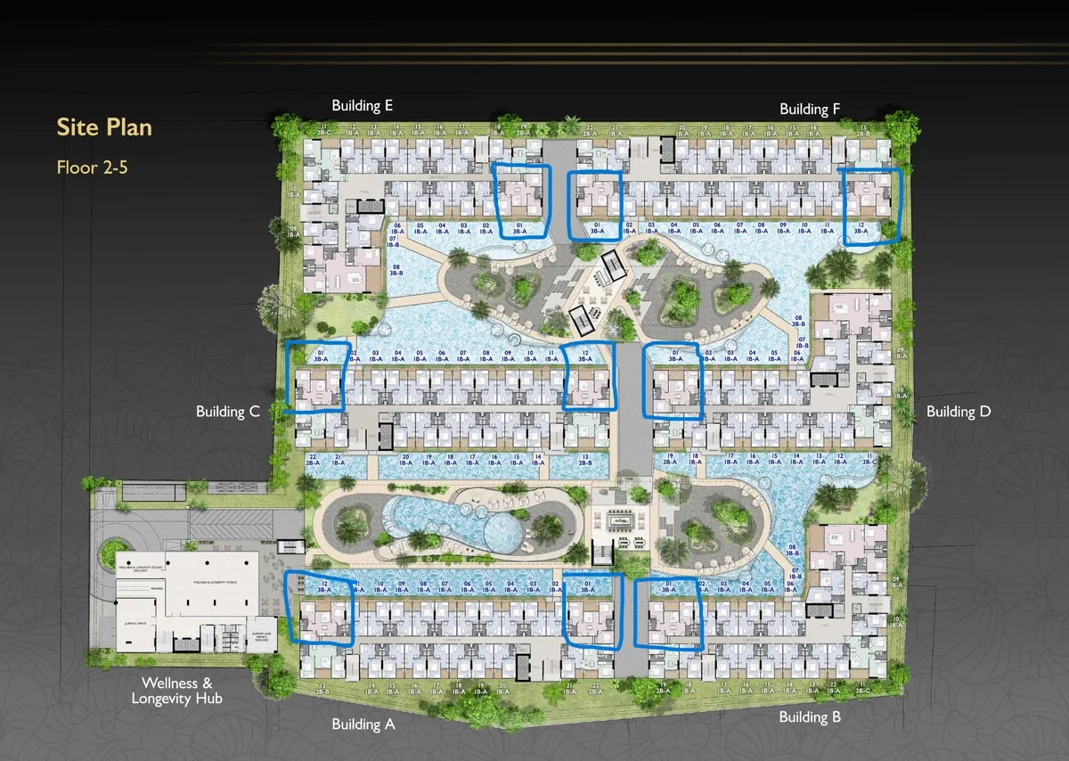 Brand New Off-plan Pool View 3 Bed 2 Bath Condo In South Pattaya photo 44