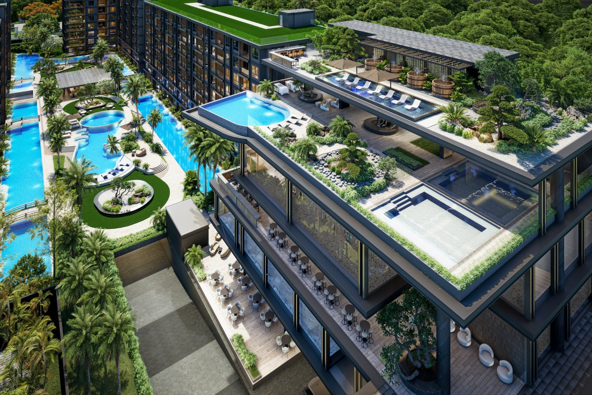 Brand New Off-plan Pool View 3 Bed 2 Bath Condo In South Pattaya photo 26