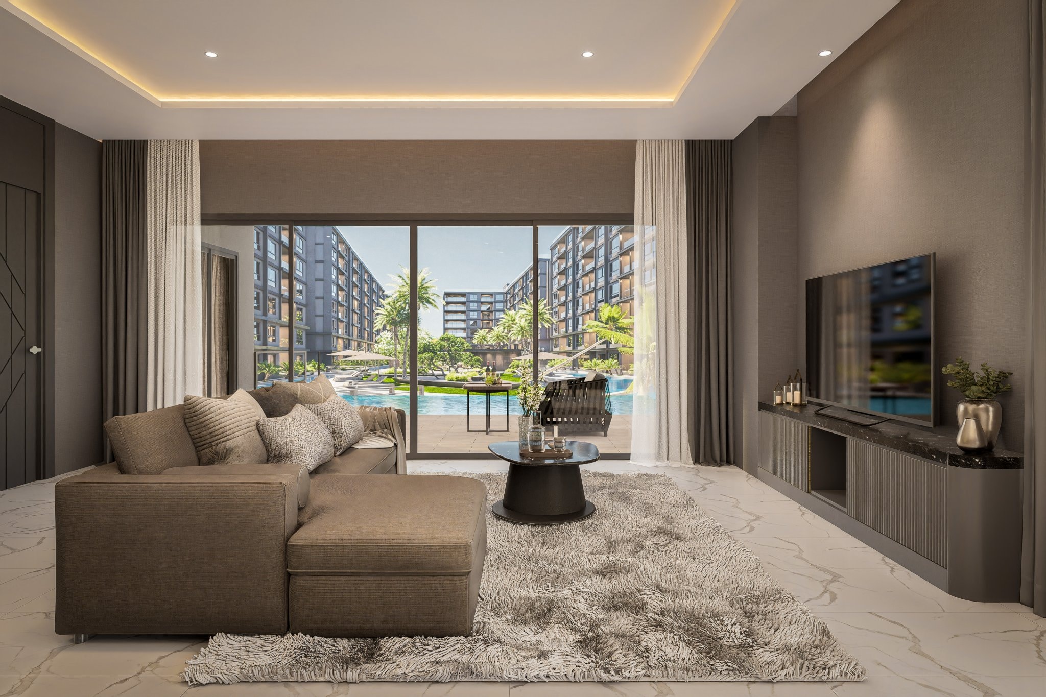 Brand New Off-plan Pool View 3 Bed 2 Bath Condo In South Pattaya photo 31