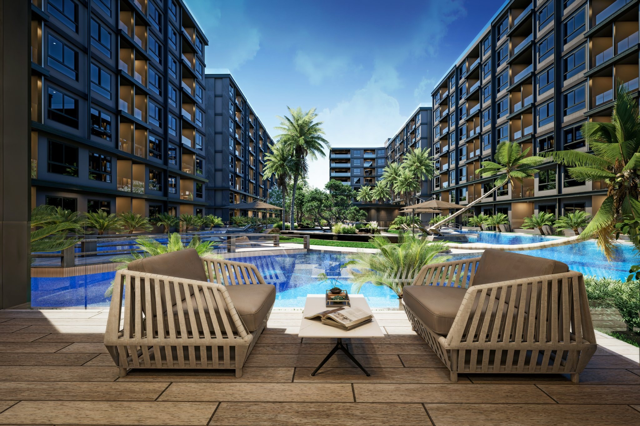 Brand New Off-plan Pool View 3 Bed 2 Bath Condo In South Pattaya photo 29