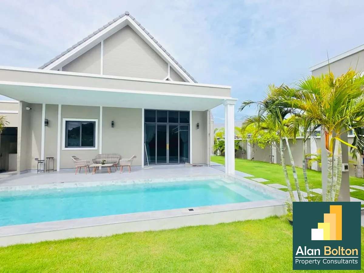 Brand New Pool Villa 3 bedrooms 4 bathrooms in Siam Country Club for SALE photo 2