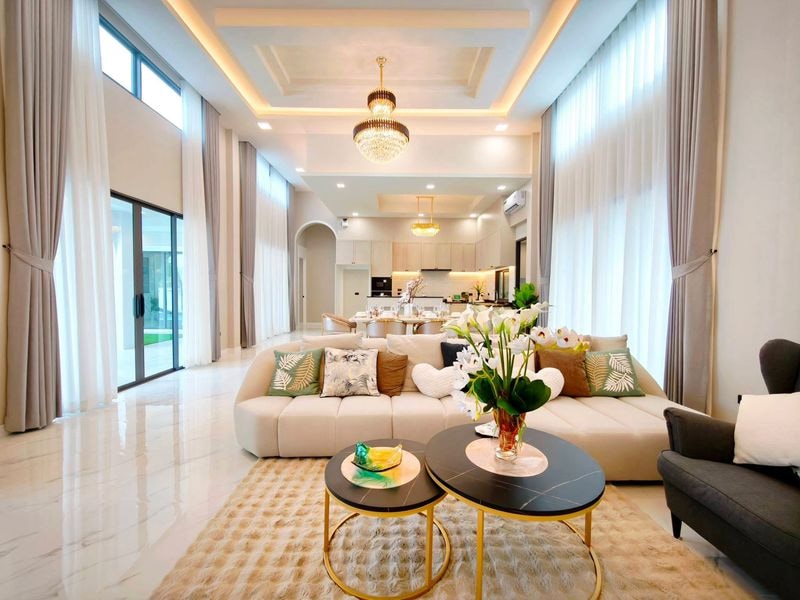 Modern Luxury Pool Villa 4 bedrooms 5 bathrooms near Mabprachan Lake for SALE photo 33