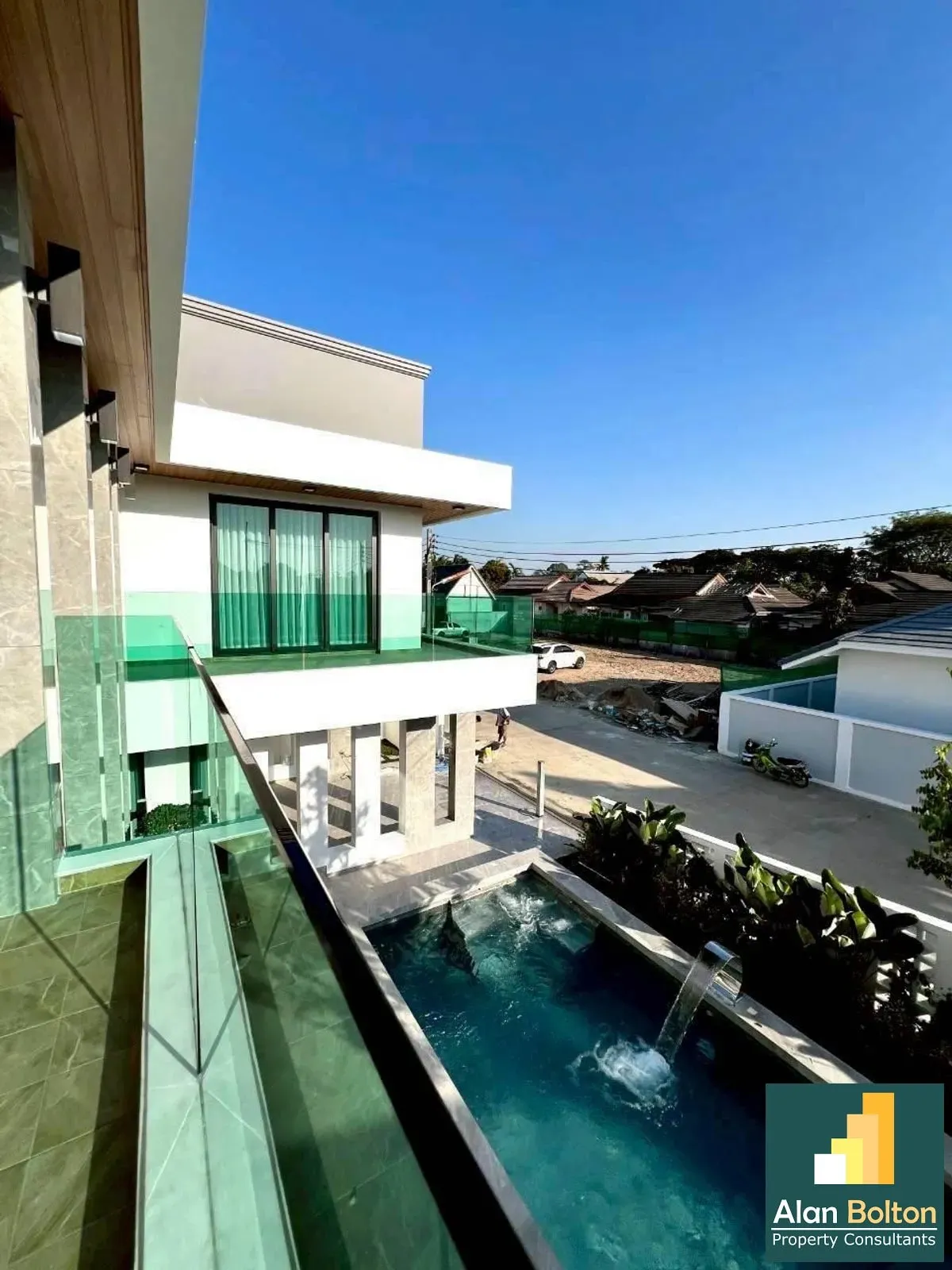 Brand New Modern Luxury 5 Bed 6 Bath Pool Villa In East Pattaya photo 26