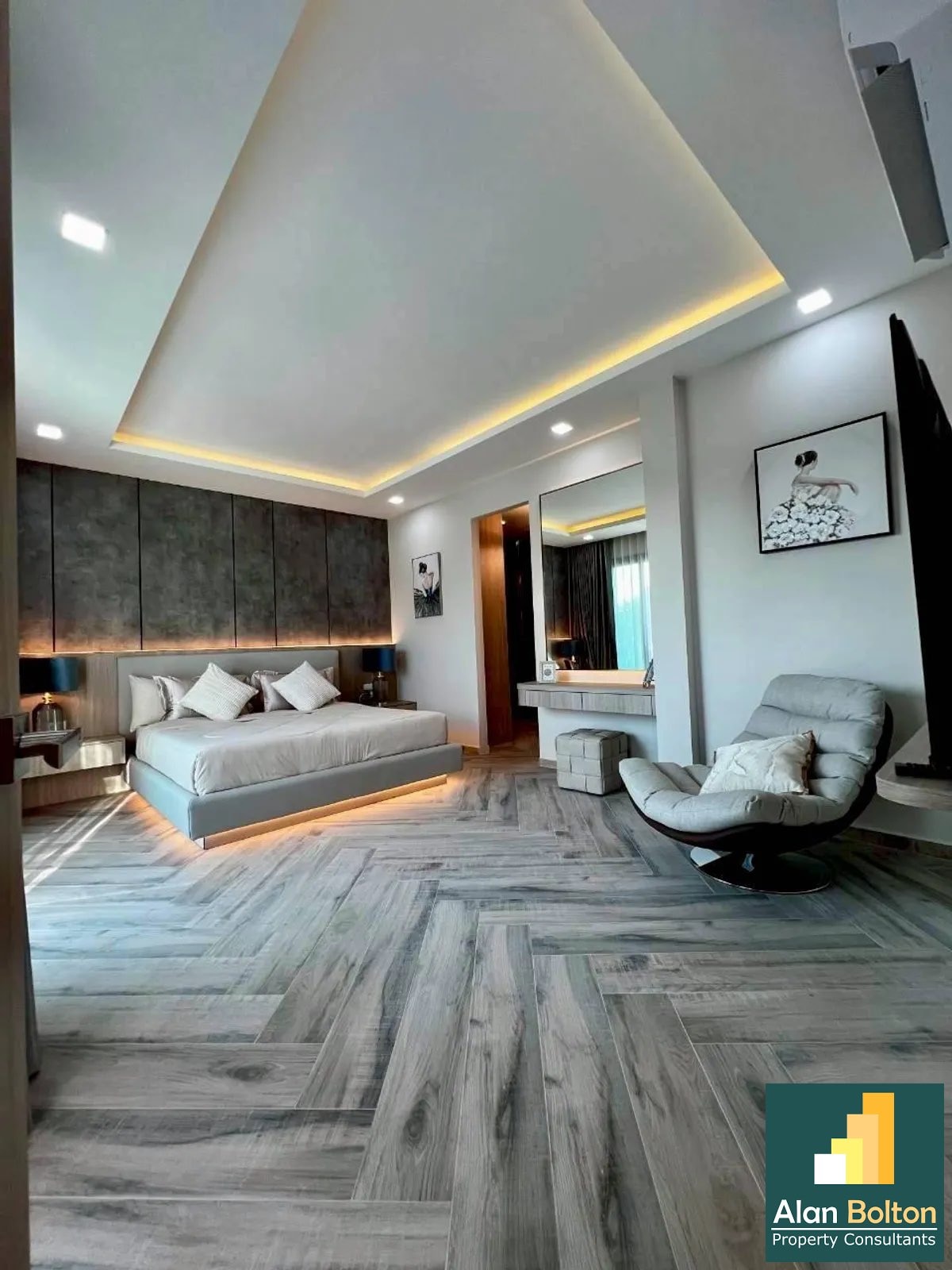 Brand New Modern Luxury 5 Bed 6 Bath Pool Villa In East Pattaya photo 23