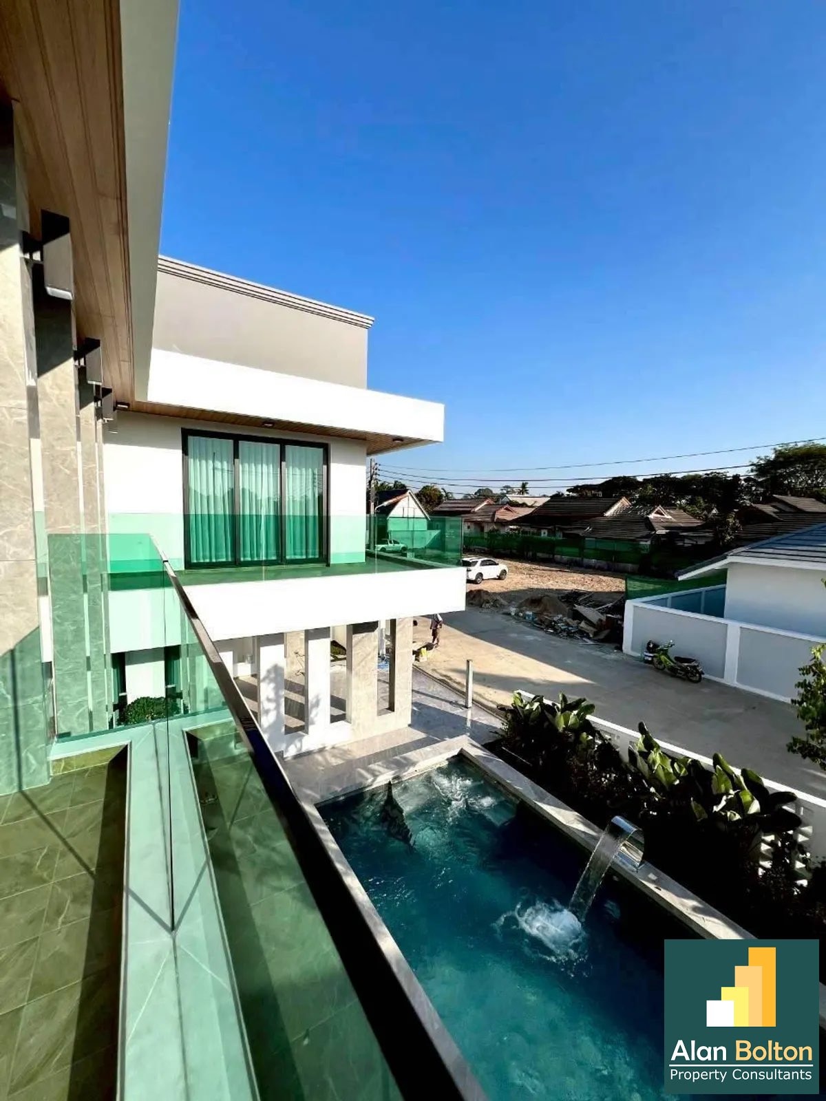 Brand New Modern Luxury 5 Bed 6 Bath Pool Villa In East Pattaya photo 26