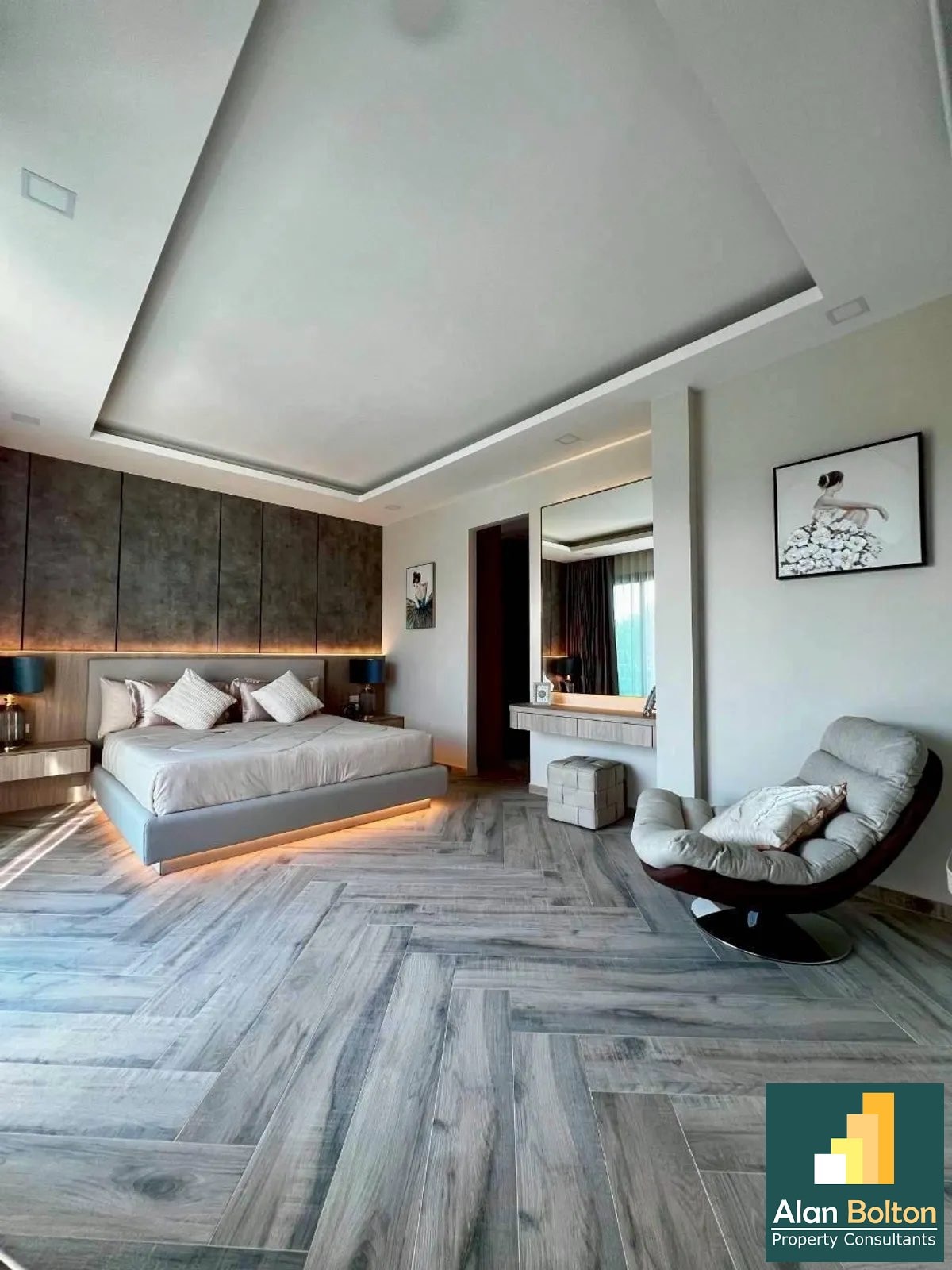 Brand New Modern Luxury 5 Bed 6 Bath Pool Villa In East Pattaya photo 19