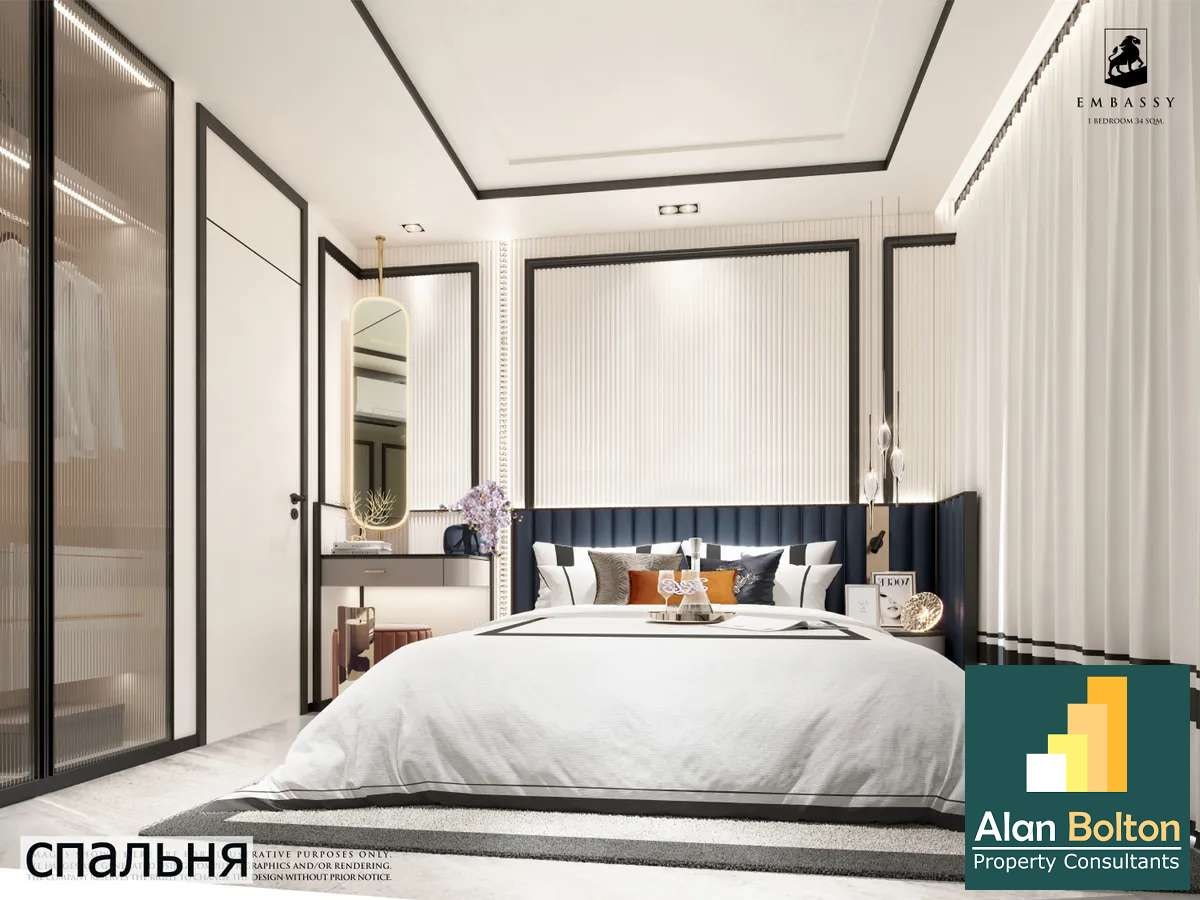Off-Plan Embassy Pattaya Corner Sea View Unit for Sale photo 6