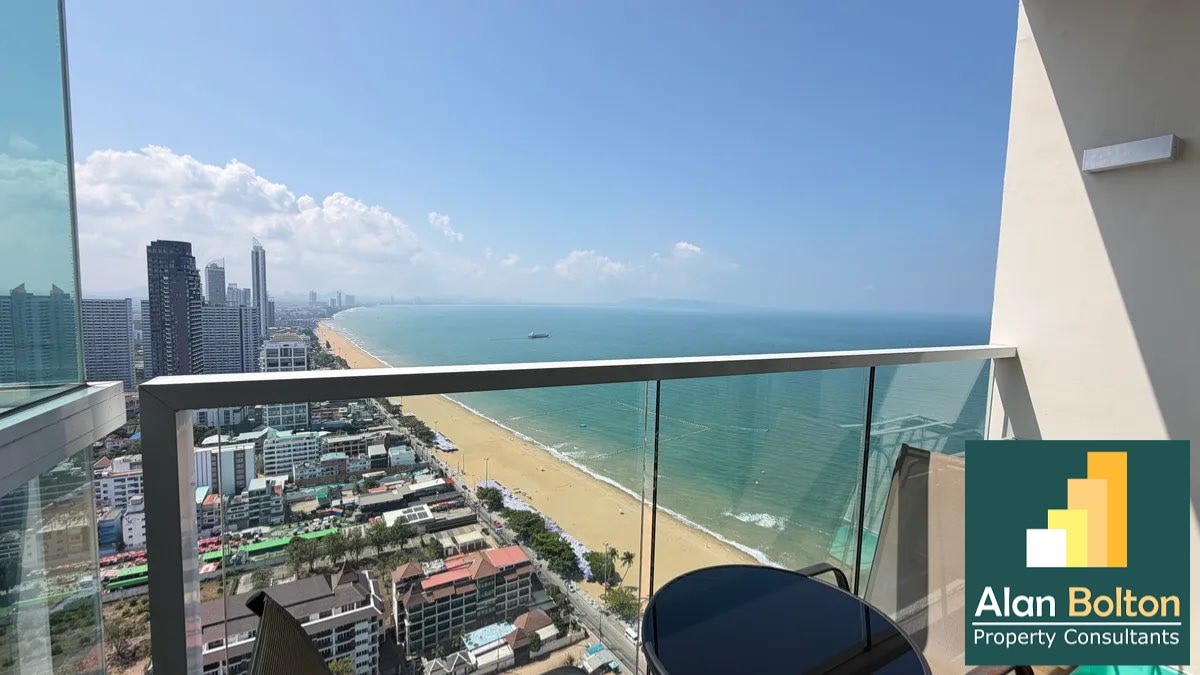 Ocean view Condo For rent In Jomtien