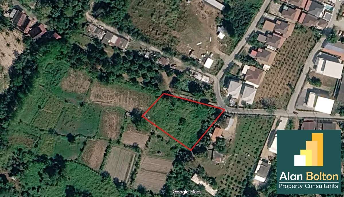 Land for Sale Near Mabprachan Lake, East Pattaya –1.4 Rai (2,252 sqm)