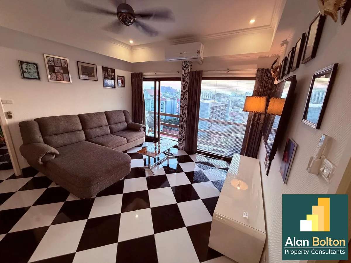 Two Bed Two Bath Unit In Popular Central Pattaya Condo photo 8