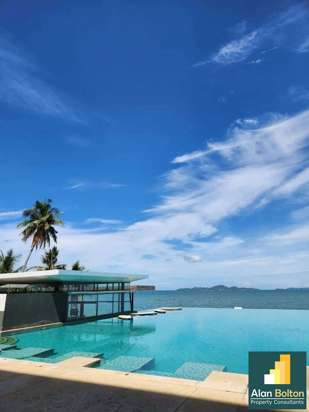 Sea View 2 beds 2 bath in Ananya Wongamat for RENT