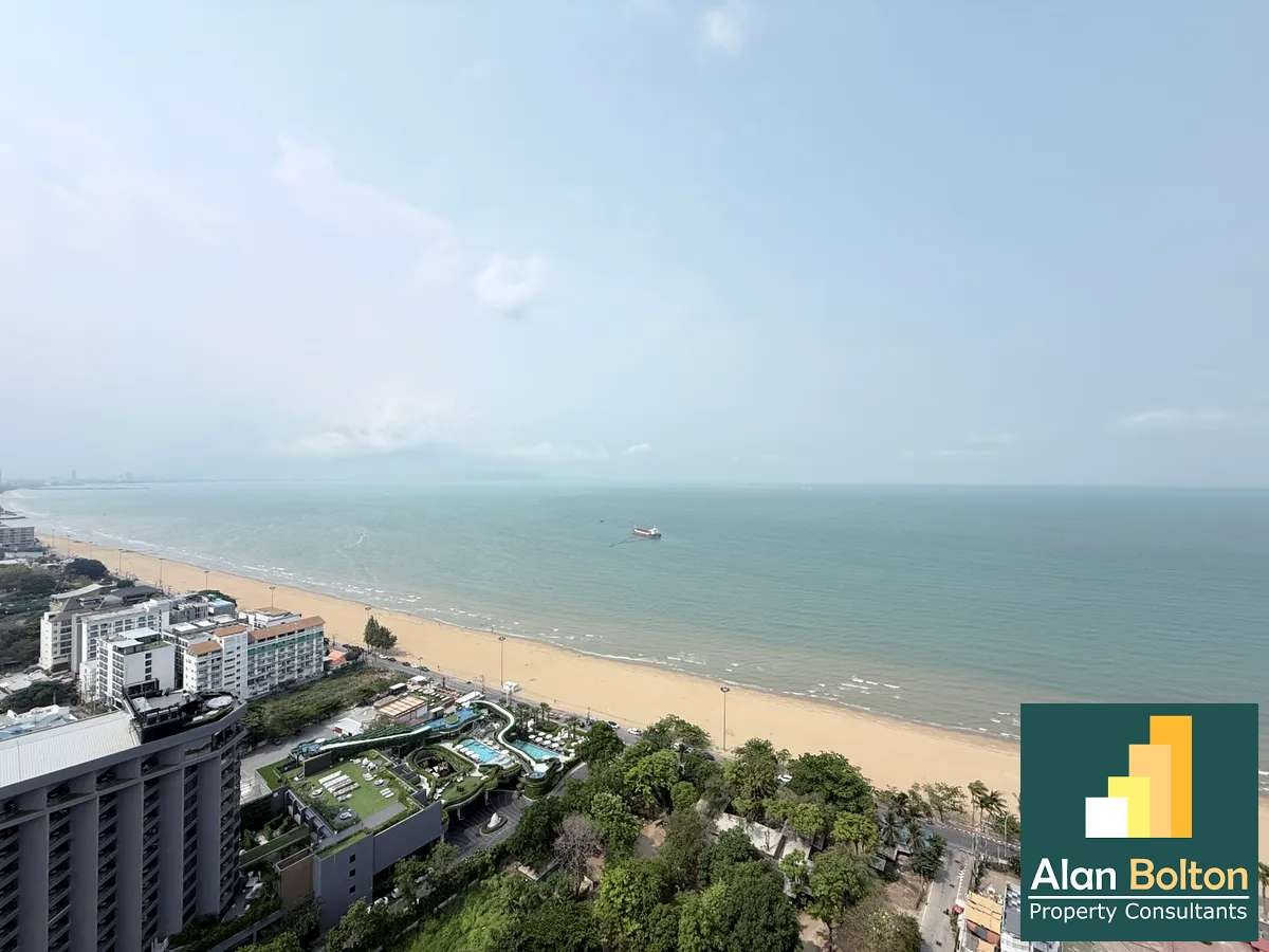 Large balcony with a sea view for rent in Jomtien photo 4