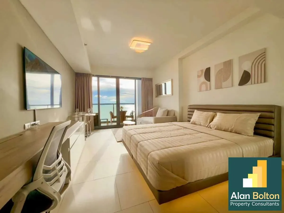 Ocean View Condominium For Rent In Wongamat