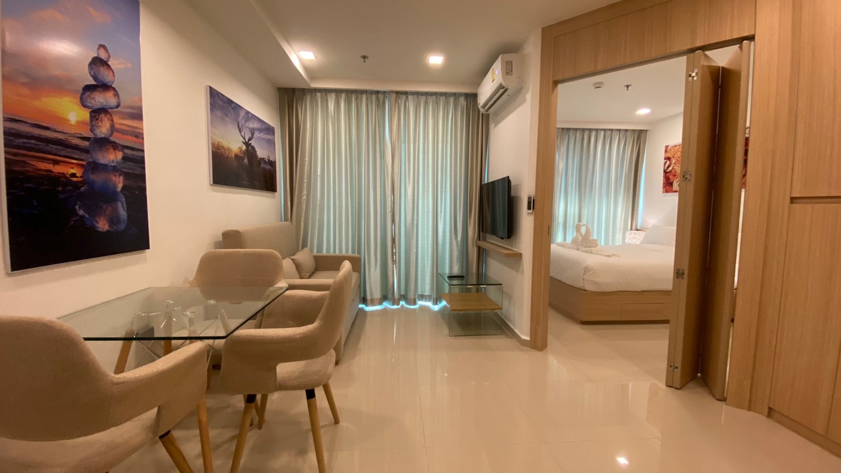 Studio sea view in Wongamat for rent photo 47