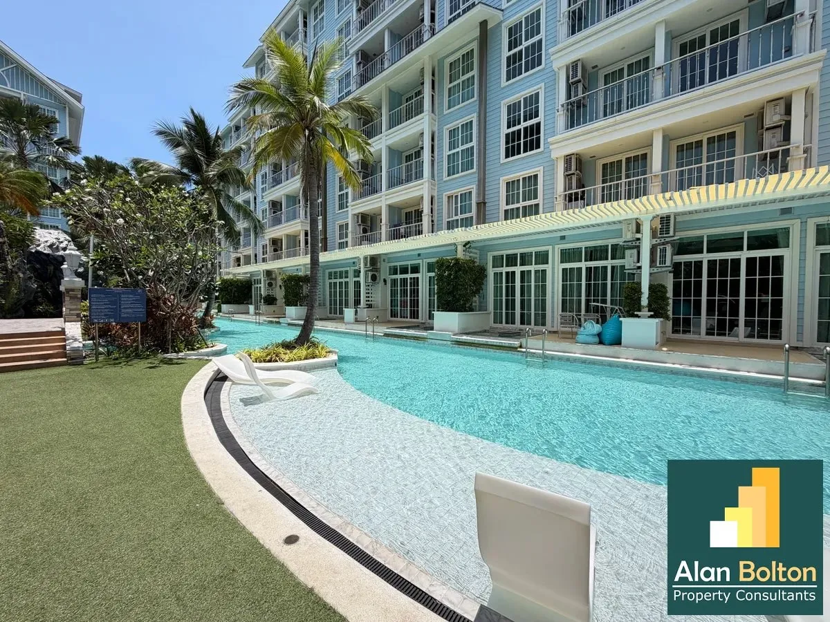 Studio Condo For Sale In Najomtien สตูดิโอคอนโดสำหรับขายติดทะเลนาจอมเทียน